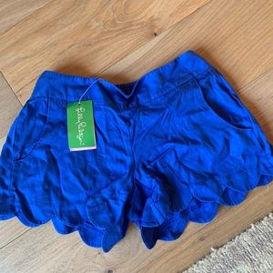 Lilly Pulitzer blue shorts size xs dahlia